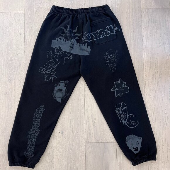SUPREME SWEATPANTS (BLACK) - Picture 2 of 2